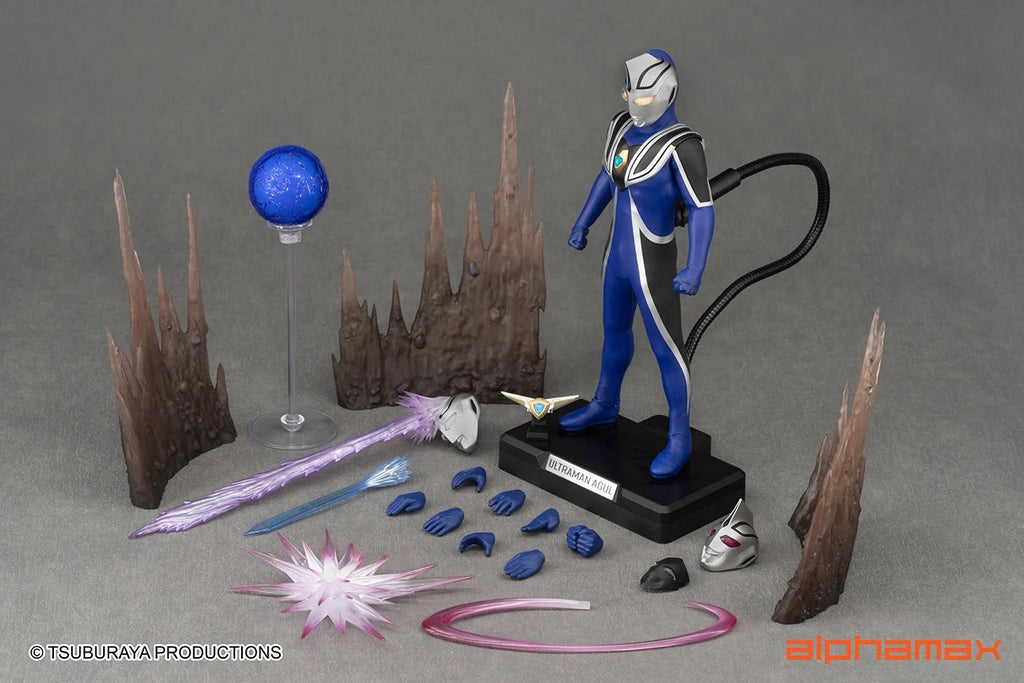 Alphamax Ultraman Agul V1 Oversea 超人 奧特曼 阿古茹  V1 藍色 海外版 AX-0327