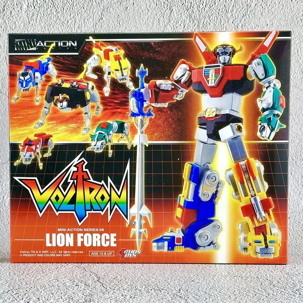 Action Toys Mini Force VOLTRON LION 百獸王 金剛戰神