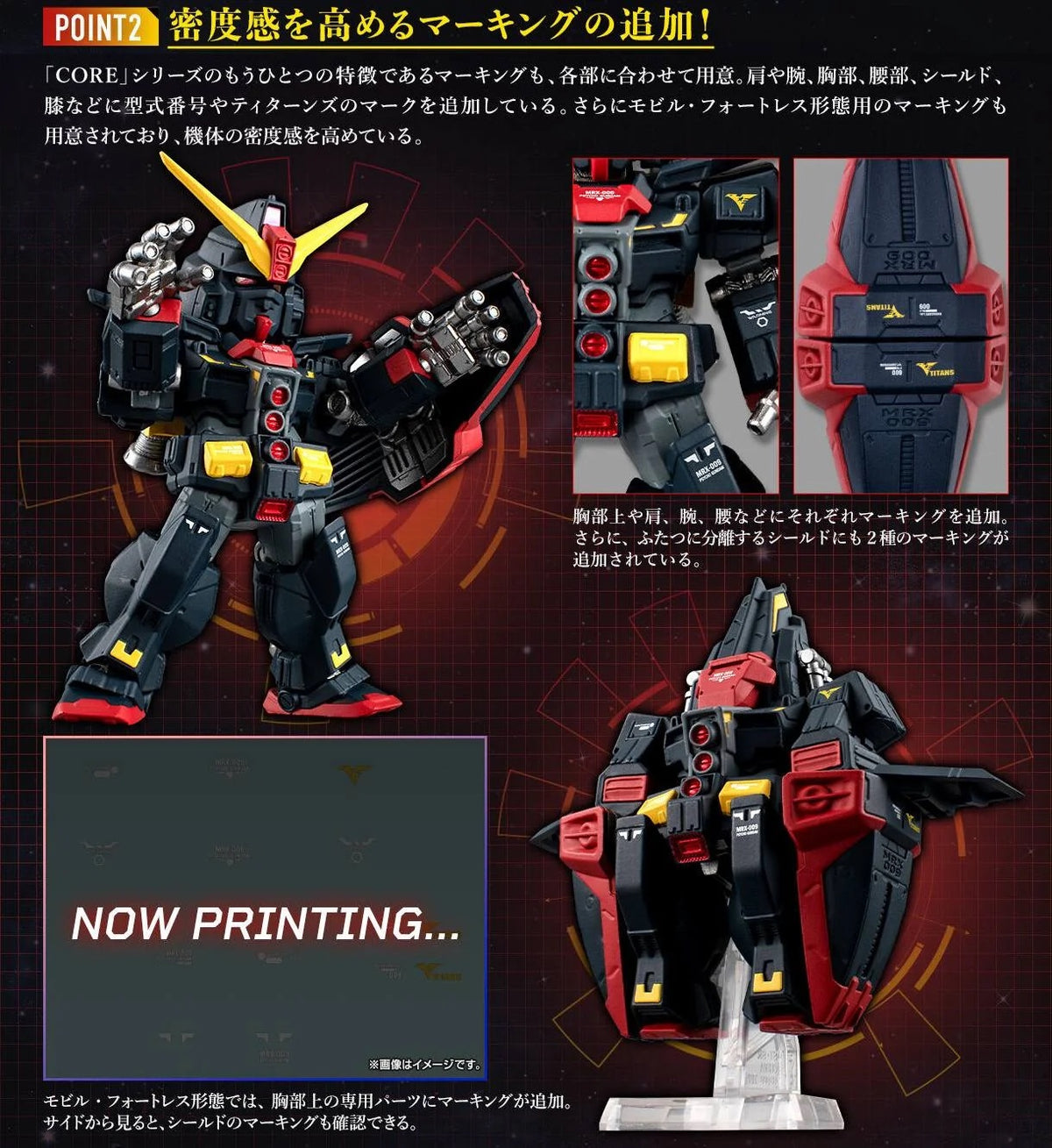 Bandai 魂限 FW 機動戰士高達 GUNDAM CONVERGE CORE MRX-00 重高達