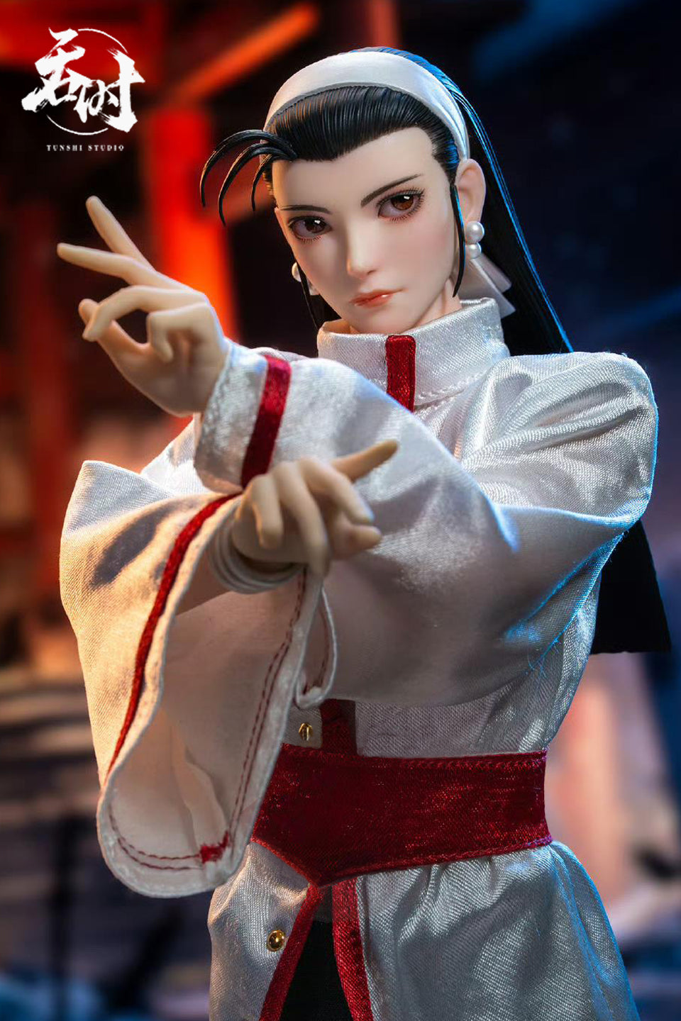吞時工作室 1/6 TS-XZZ-009 拳皇97 神樂千鶴 可動人偶
