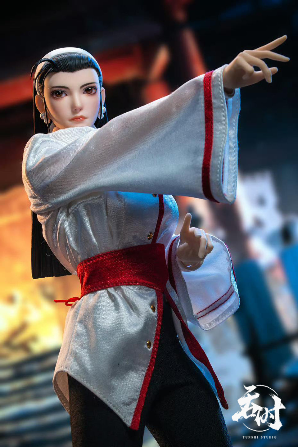 吞時工作室 1/6 TS-XZZ-009 拳皇97 神樂千鶴 可動人偶