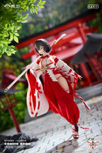 溯行 Sushing 1/12 戰鬥巫女 上滕桔梗 可動人偶 （附特典：踩腳襪裸足）