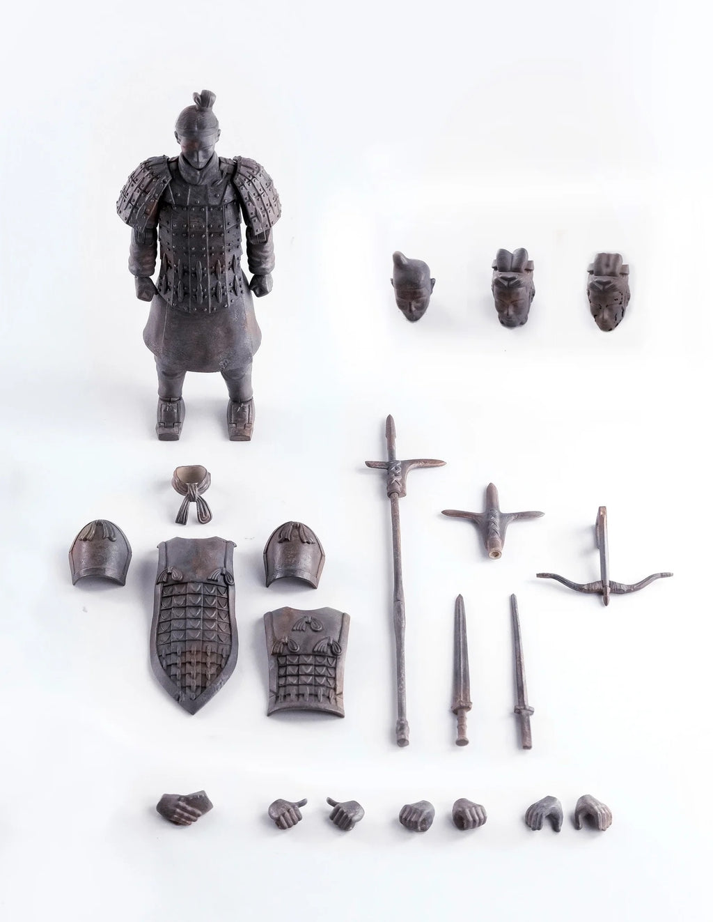 玩朝玩具 1/12 掌心大秦 兵馬俑 2.0 普通版 豪華版 超可動人偶 CNQ12027B 原色 CNQ12027C 灰色 CNQ12027D 原色 CNQ12027E 灰色