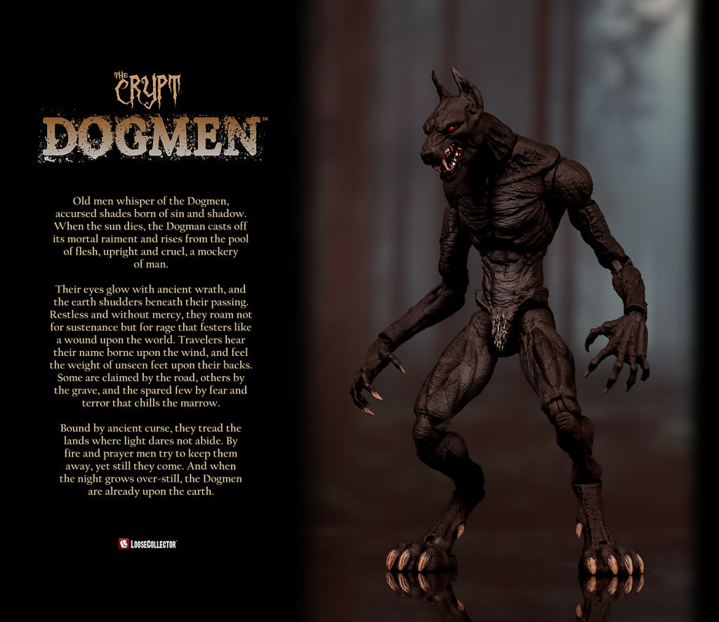 LC工作室 LOOSE COLLECTOR 1/12 The Crypt DOGMEN GREY DOG LC-03G BROWN DOG LC-03BR BLACK DOG LC-03BL