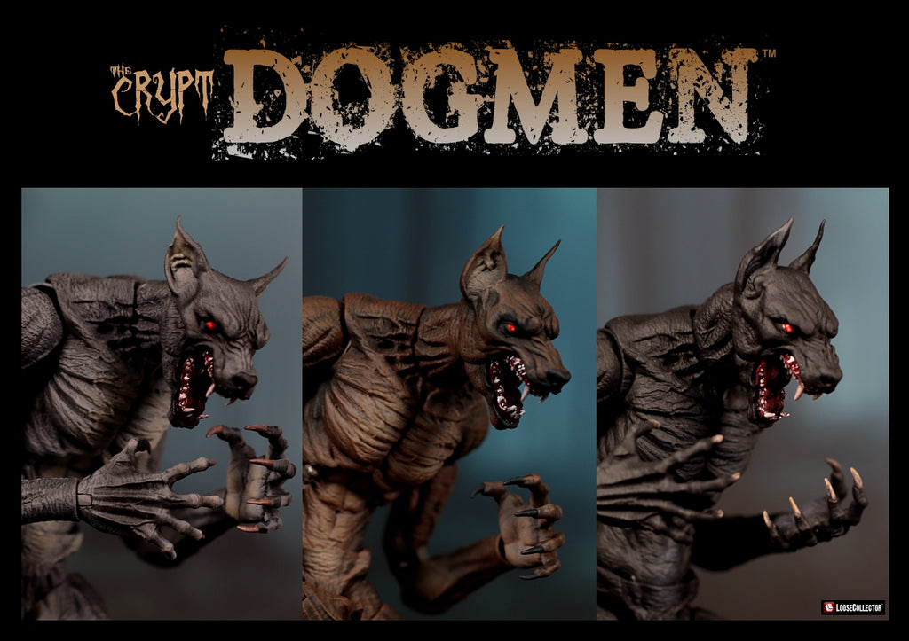 LC工作室 LOOSE COLLECTOR 1/12 The Crypt DOGMEN GREY DOG LC-03G BROWN DOG LC-03BR BLACK DOG LC-03BL
