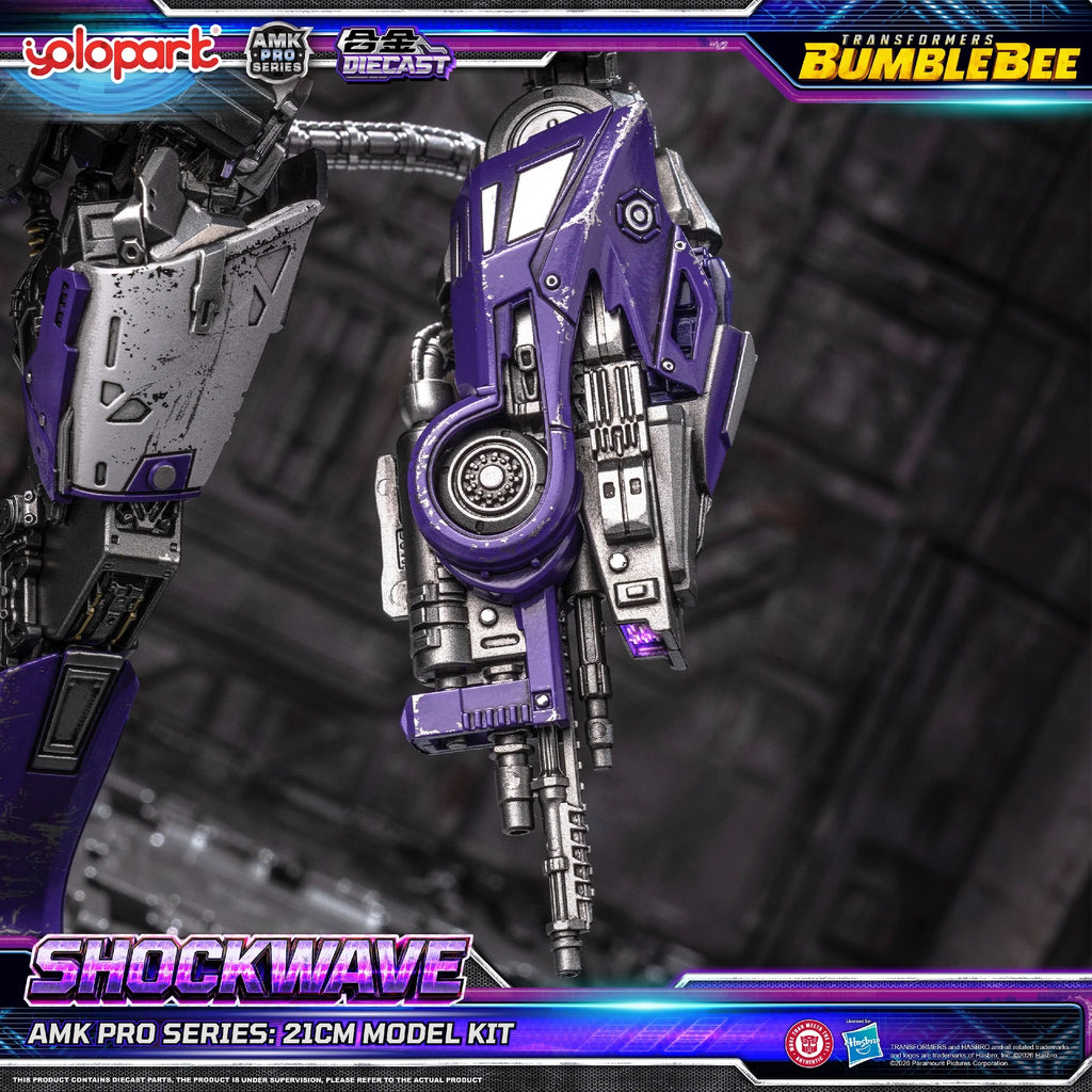 YOLOPARK AMK PRO Shockwave Bumblebee 大黃蜂 震盪波 變形金剛 合金成品