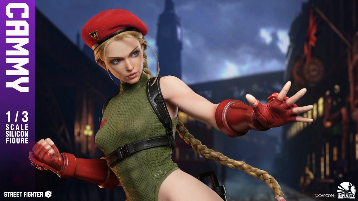 開天工作室 1/3 GJKD0004 街頭霸王6 STREET FIGHTER 6 Cammy 嘉米 白金矽膠 可動人偶 預定特典 黑貓