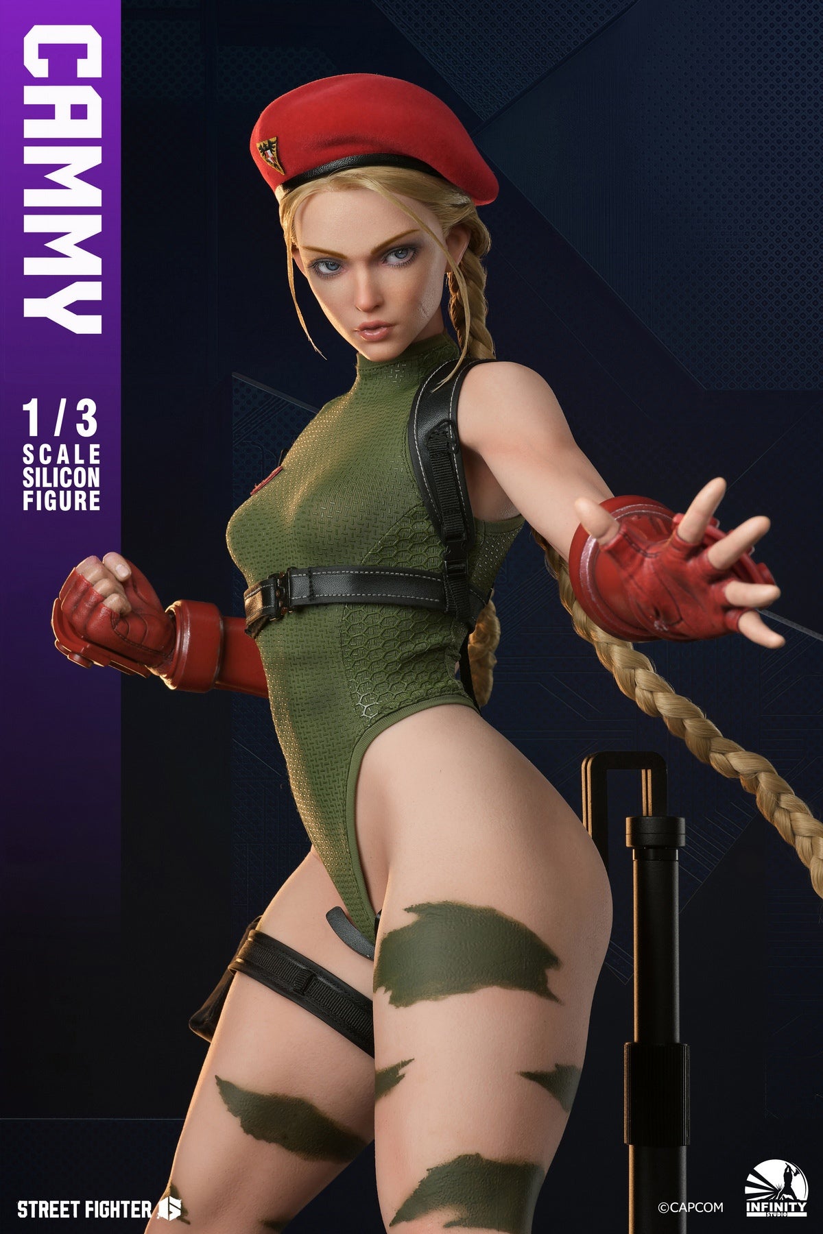 開天工作室 1/3 GJKD0004 街頭霸王6 STREET FIGHTER 6 Cammy 嘉米 白金矽膠 可動人偶 預定特典 黑貓
