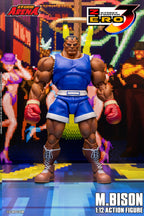 STORM ARENA 1/12 少年街霸 Zero3 m.bison 拳王拜森 SFSA09 可動人偶
