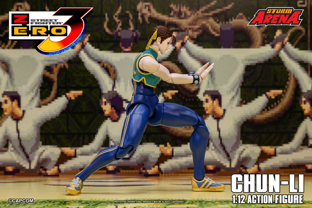 STORM ARENA 1/12 Street Fighter Alpha 3 CHUN LI 街頭霸王 春麗 可動人偶