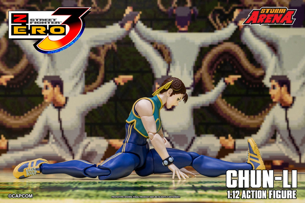STORM ARENA 1/12 Street Fighter Alpha 3 CHUN LI 街頭霸王 春麗 可動人偶