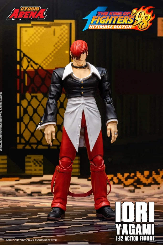 STORM ARENA 1/12 拳皇98 IORI YAGAMI 八神庵 KFSA04 可動人偶