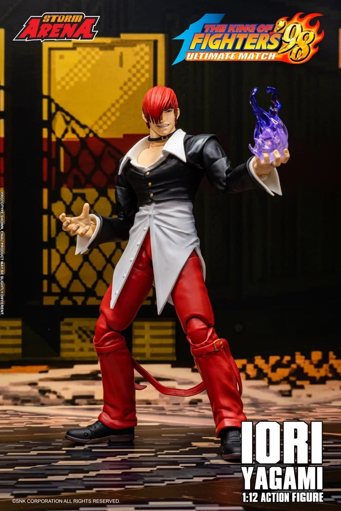 STORM ARENA 1/12 拳皇98 IORI YAGAMI 八神庵 KFSA04 可動人偶