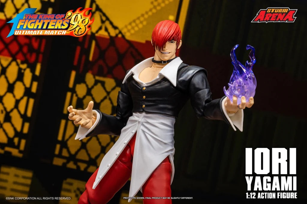 STORM ARENA 1/12 拳皇98 IORI YAGAMI 八神庵 KFSA04 可動人偶