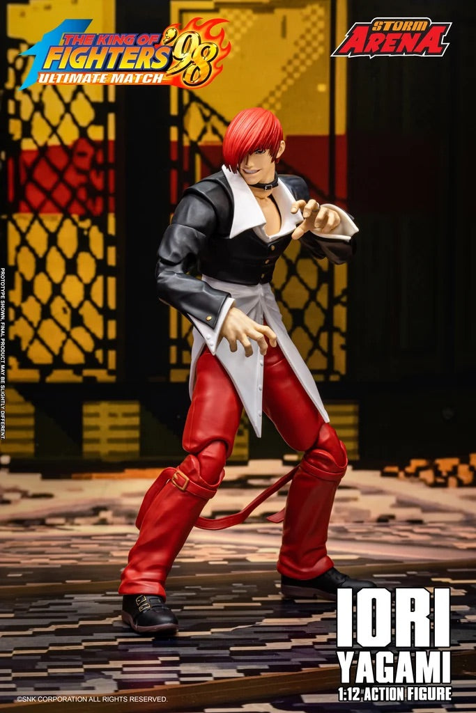 STORM ARENA 1/12 拳皇98 IORI YAGAMI 八神庵 KFSA04 可動人偶