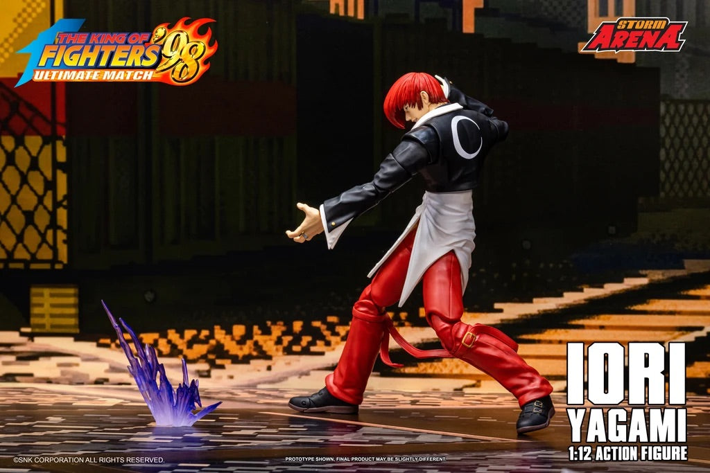 STORM ARENA 1/12 拳皇98 IORI YAGAMI 八神庵 KFSA04 可動人偶