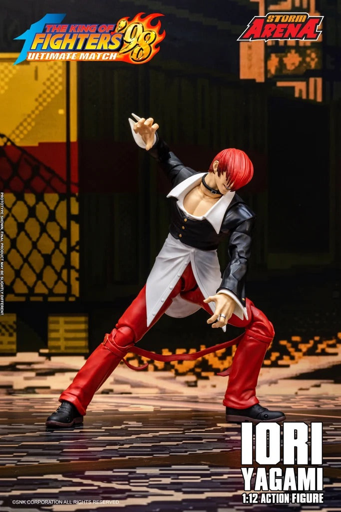 STORM ARENA 1/12 拳皇98 IORI YAGAMI 八神庵 KFSA04 可動人偶