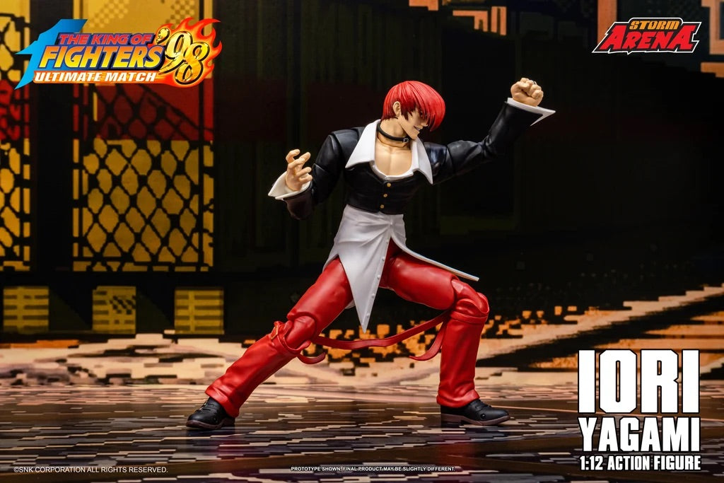STORM ARENA 1/12 拳皇98 IORI YAGAMI 八神庵 KFSA04 可動人偶