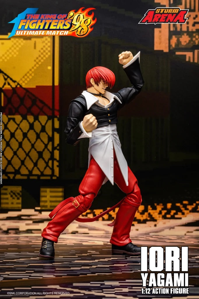 STORM ARENA 1/12 拳皇98 IORI YAGAMI 八神庵 KFSA04 可動人偶