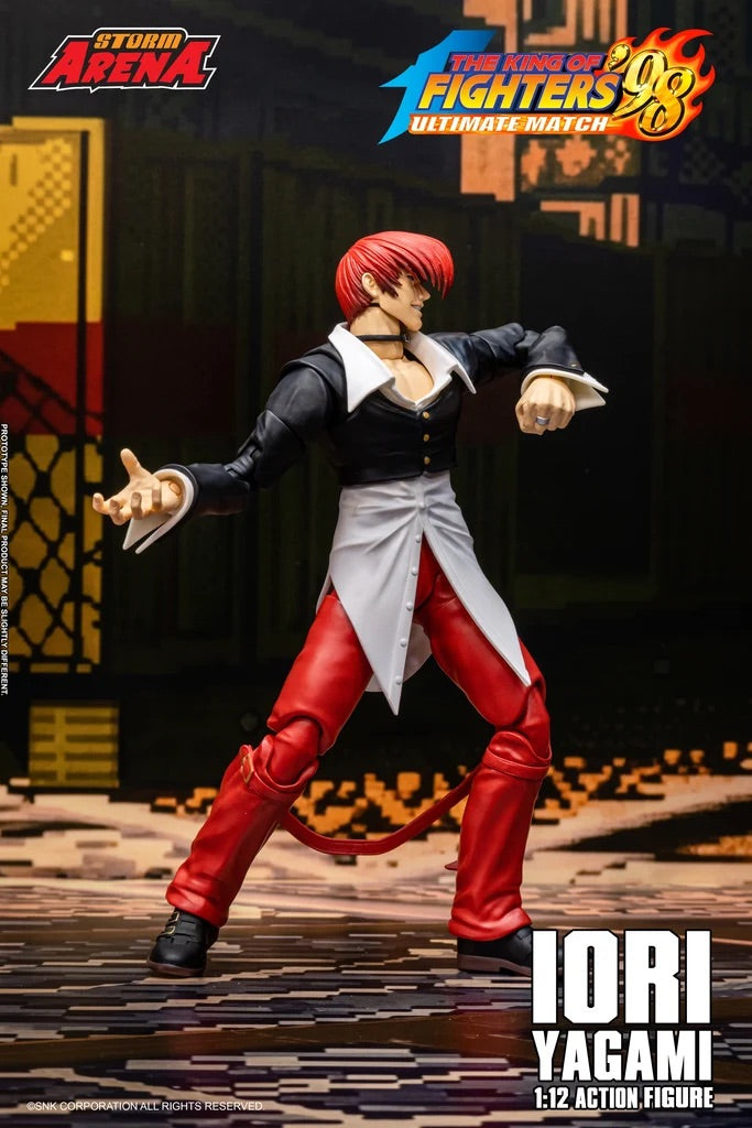 STORM ARENA 1/12 拳皇98 IORI YAGAMI 八神庵 KFSA04 可動人偶