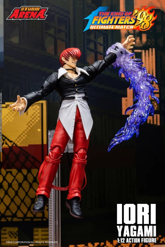 STORM ARENA 1/12 拳皇98 IORI YAGAMI 八神庵 KFSA04 可動人偶