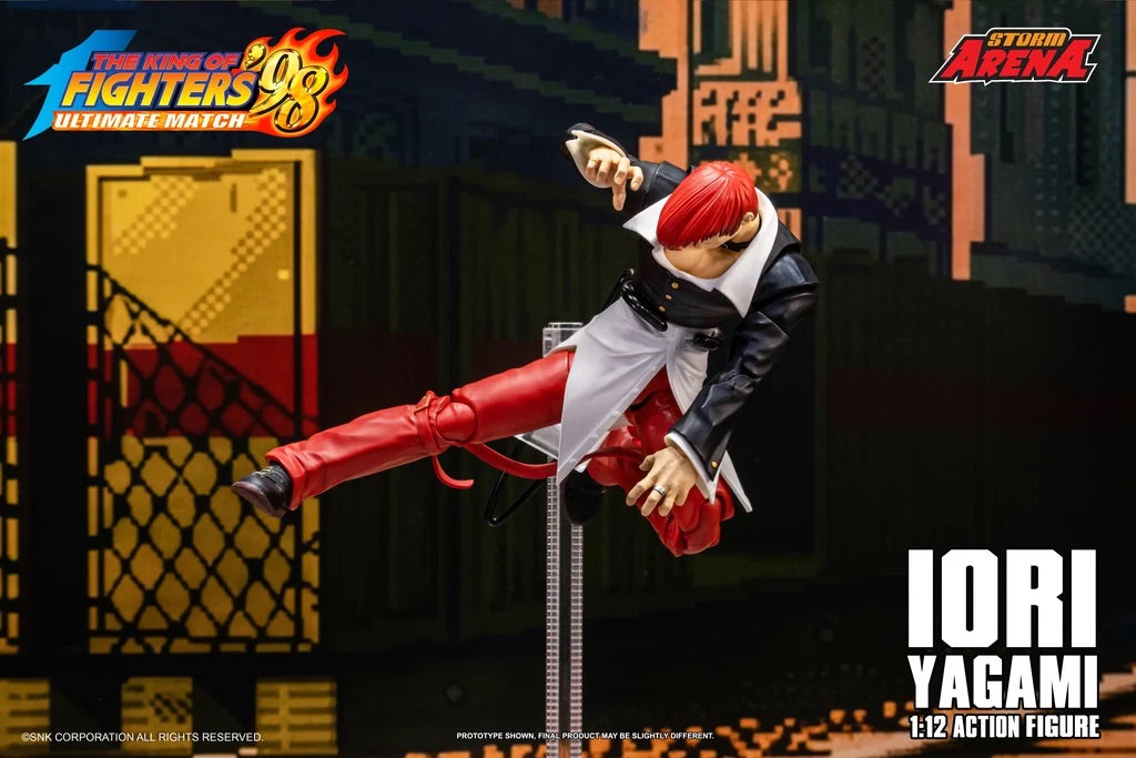 STORM ARENA 1/12 拳皇98 IORI YAGAMI 八神庵 KFSA04 可動人偶