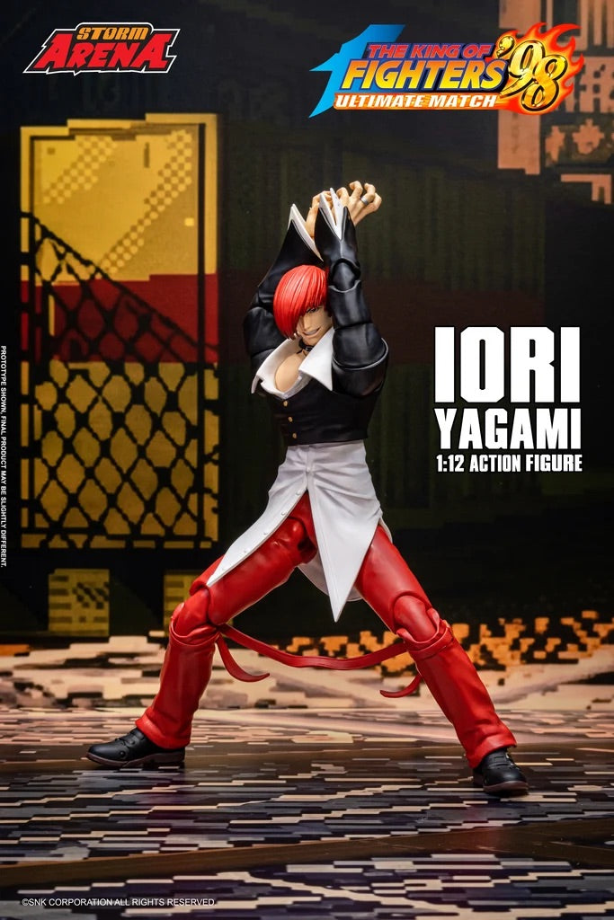 STORM ARENA 1/12 拳皇98 IORI YAGAMI 八神庵 KFSA04 可動人偶