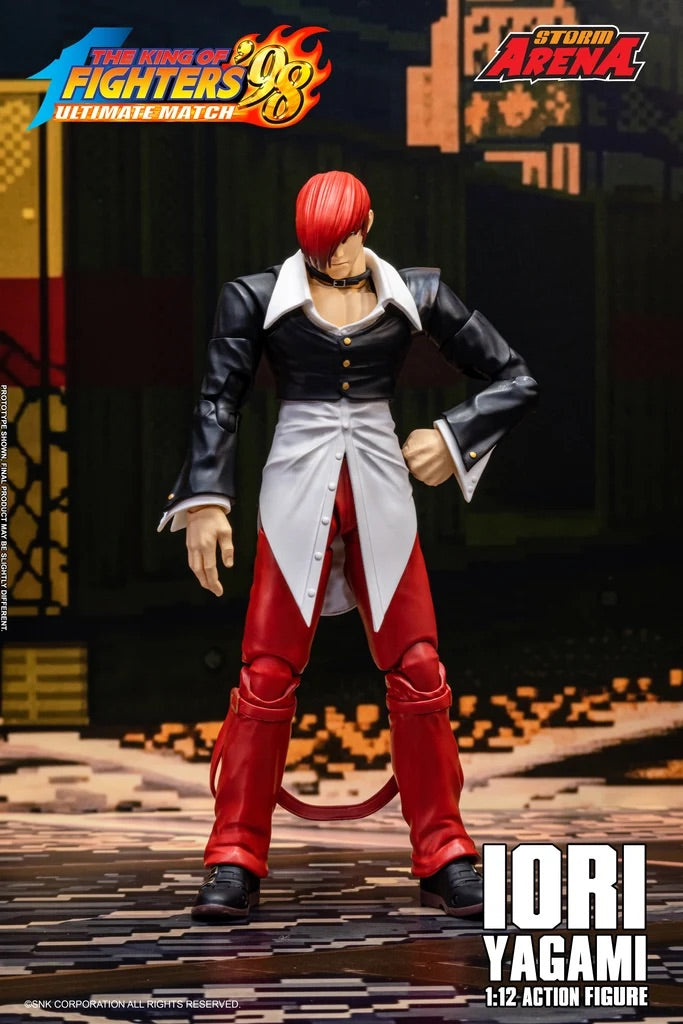 STORM ARENA 1/12 拳皇98 IORI YAGAMI 八神庵 KFSA04 可動人偶