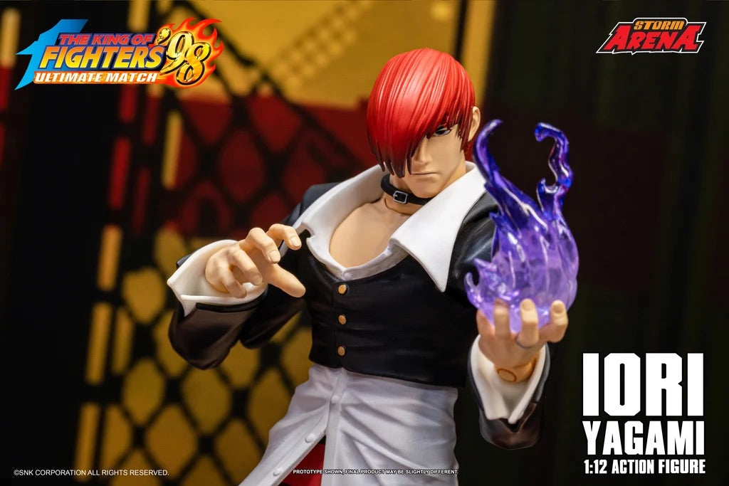 STORM ARENA 1/12 拳皇98 IORI YAGAMI 八神庵 KFSA04 可動人偶