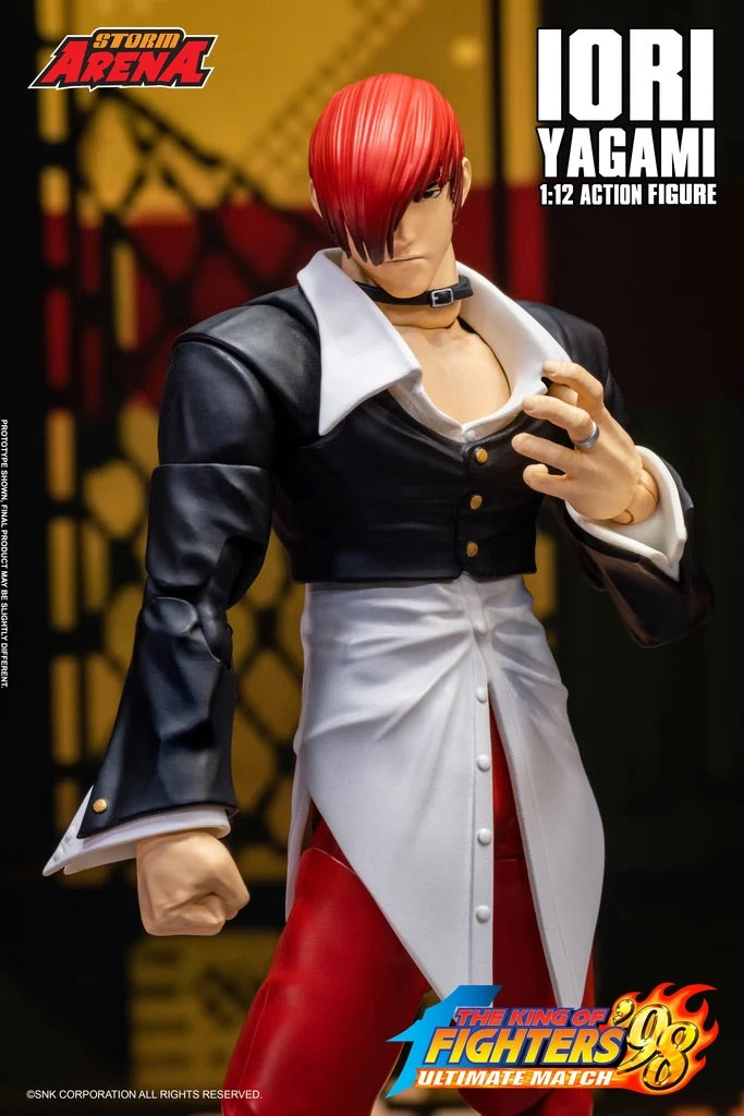 STORM ARENA 1/12 拳皇98 IORI YAGAMI 八神庵 KFSA04 可動人偶