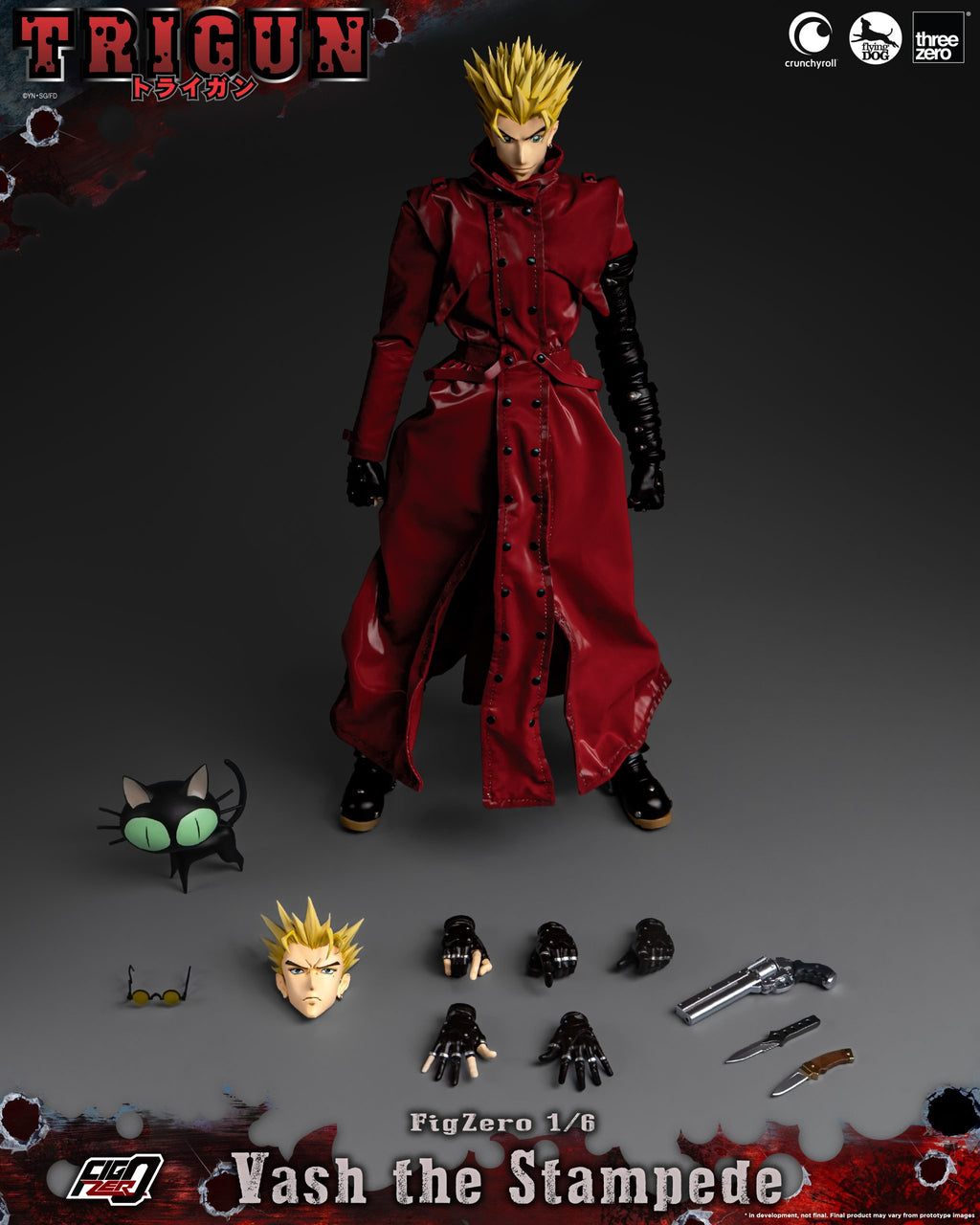Threezero FigZero 1/6 TRIGUN Vash the Stampede 槍神 威席 史坦畢特 可動人偶