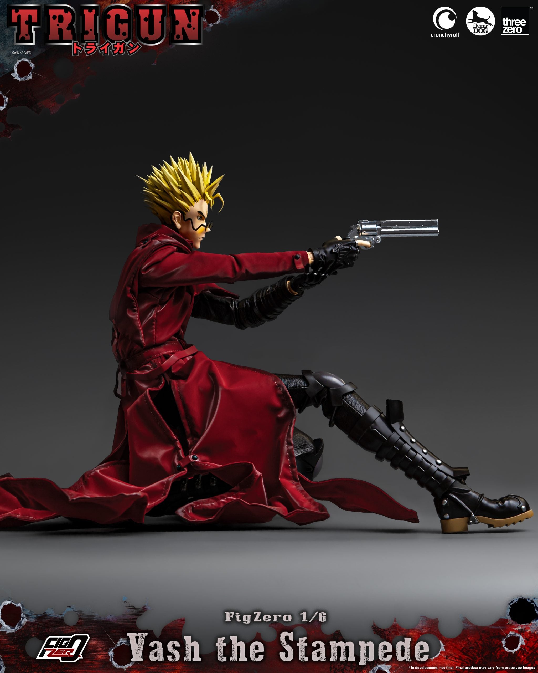 Threezero FigZero 1/6 TRIGUN Vash the Stampede 槍神 威席 史坦畢特 可動人偶