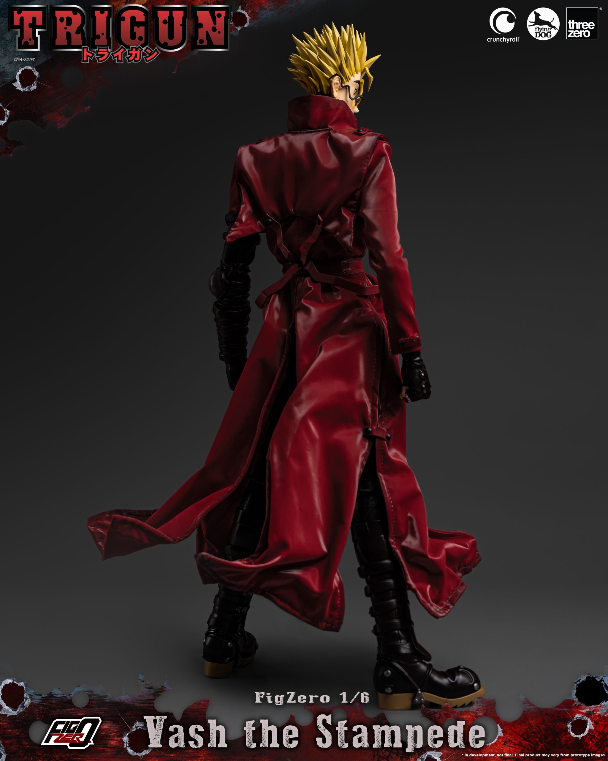 Threezero FigZero 1/6 TRIGUN Vash the Stampede 槍神 威席 史坦畢特 可動人偶