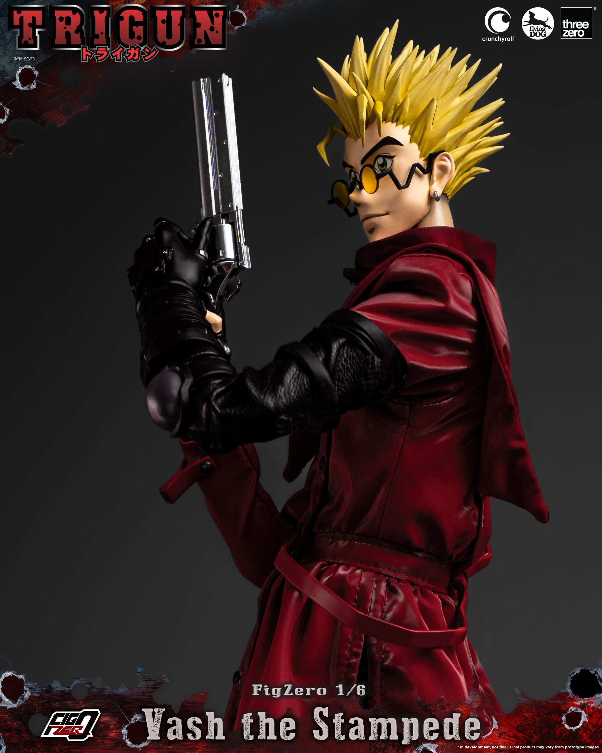 Threezero FigZero 1/6 TRIGUN Vash the Stampede 槍神 威席 史坦畢特 可動人偶