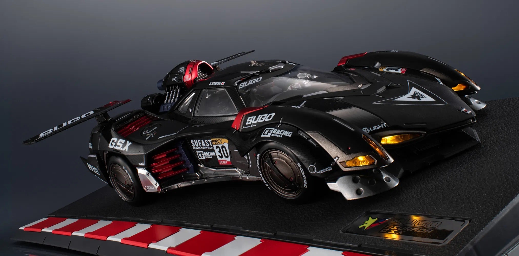 Threezero VARIABLE ACTION Hi-SPEC UNITED 高智能方程式 雷神G.S.X RS SIREN (含特典) Future GPX Cyber Formula ASURADA G.S.X RS SIREN (With Bonus) &nbsp;