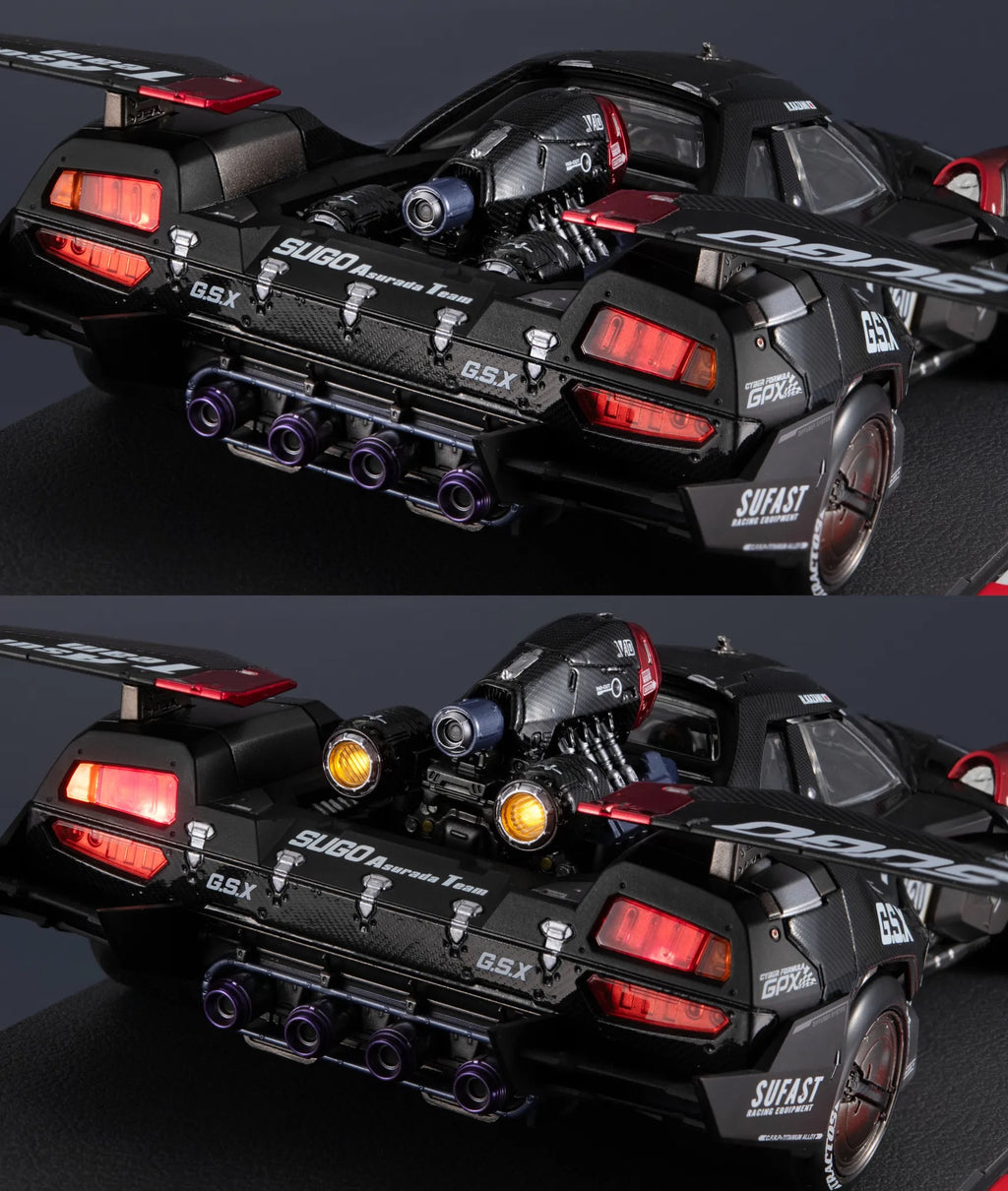 Threezero VARIABLE ACTION Hi-SPEC UNITED 高智能方程式 雷神G.S.X RS SIREN (含特典) Future GPX Cyber Formula ASURADA G.S.X RS SIREN (With Bonus) &nbsp;