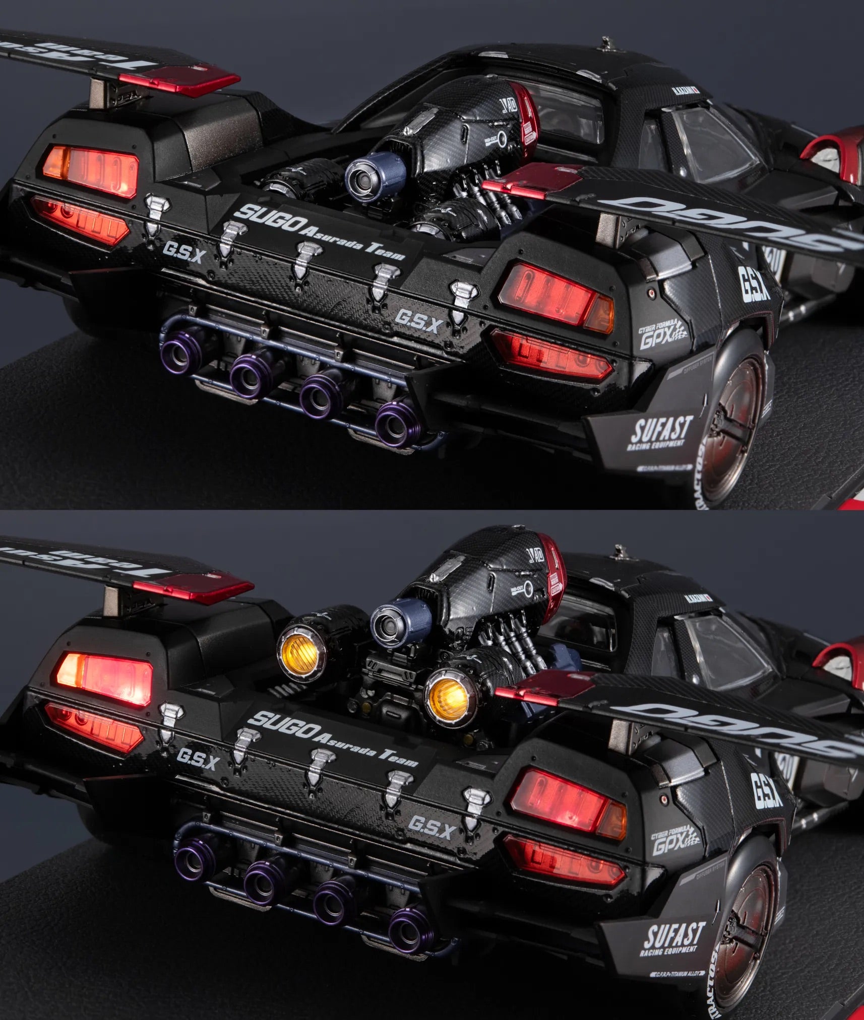 Threezero VARIABLE ACTION Hi-SPEC UNITED 高智能方程式 雷神G.S.X RS SIREN (含特典) Future GPX Cyber Formula ASURADA G.S.X RS SIREN (With Bonus) &nbsp;