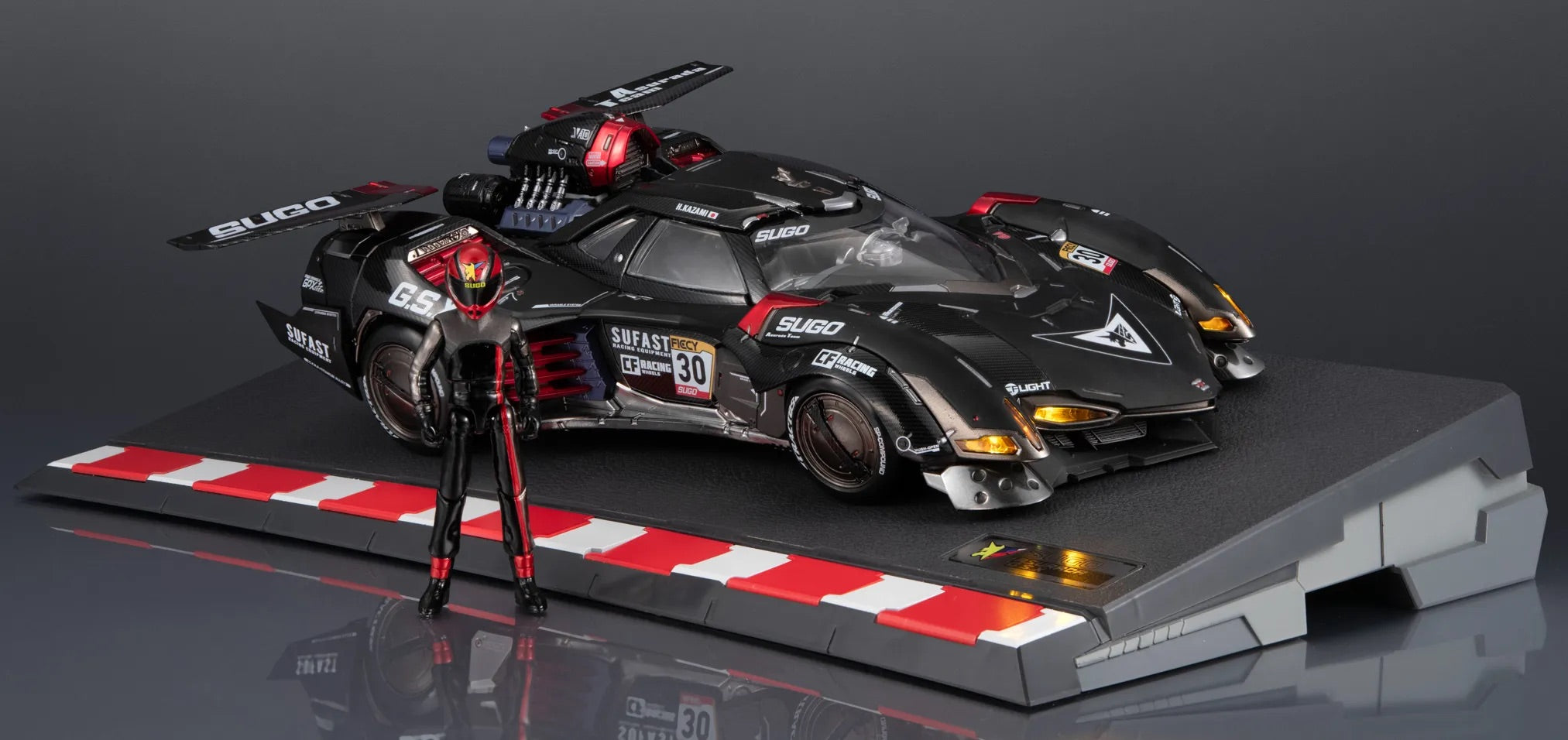 Threezero VARIABLE ACTION Hi-SPEC UNITED 高智能方程式 雷神G.S.X RS SIREN (含特典) Future GPX Cyber Formula ASURADA G.S.X RS SIREN (With Bonus) &nbsp;