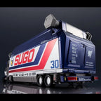 Megahouse CFC 運輸維修車 10V5000 及 超級雷神 附特典 CYBER FORMULA Collection -Heritage Edition- DX FUTURE GPX CYBER FORMULA Sugolegerd 10V5000 ＆ Super Asurada 01 Circuit Mode