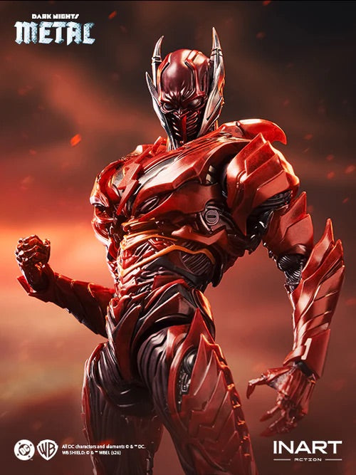 INART 1/12 Dark Nights Metal 蝙蝠俠 黑暗之夜 金屬 紅死魔 可動人偶