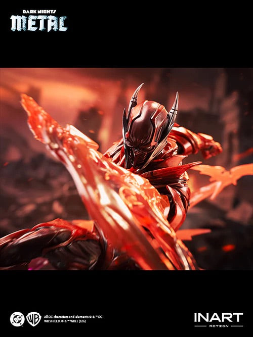 INART 1/12 Dark Nights Metal 蝙蝠俠 黑暗之夜 金屬 紅死魔 可動人偶