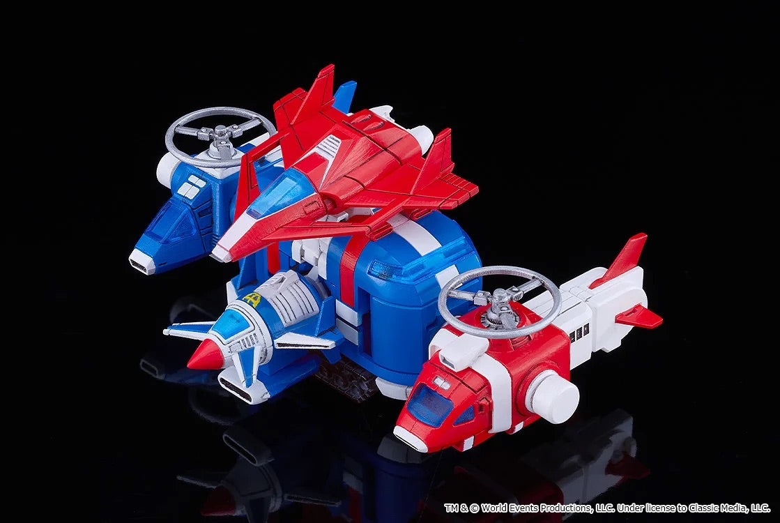 GSC MODEROID 《機甲艦隊》 Dairugger XV 15機 組裝模型