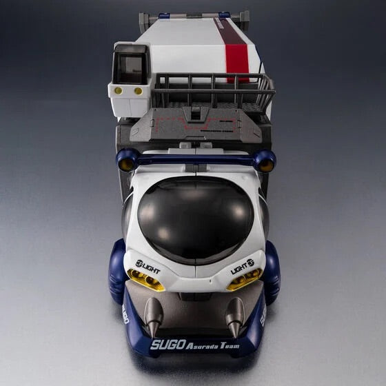 Megahouse CFC 運輸維修車 10V5000 及 超級雷神 附特典 CYBER FORMULA Collection -Heritage Edition- DX FUTURE GPX CYBER FORMULA Sugolegerd 10V5000 ＆ Super Asurada 01 Circuit Mode