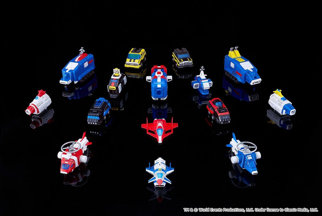 GSC MODEROID 《機甲艦隊》 Dairugger XV 15機 組裝模型