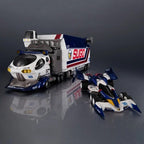 Megahouse CFC 運輸維修車 10V5000 及 超級雷神 附特典 CYBER FORMULA Collection -Heritage Edition- DX FUTURE GPX CYBER FORMULA Sugolegerd 10V5000 ＆ Super Asurada 01 Circuit Mode