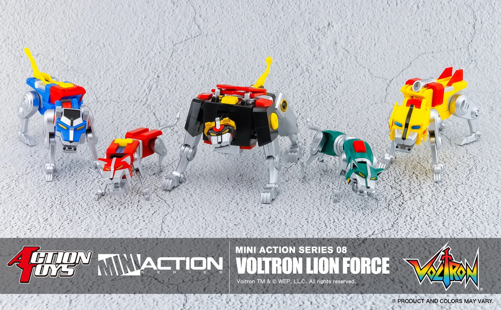 Action Toys Mini Force VOLTRON LION 百獸王 金剛戰神