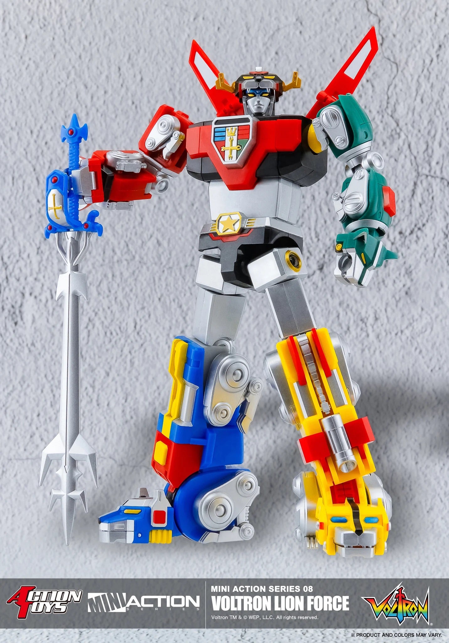 Action Toys Mini Force VOLTRON LION 百獸王 金剛戰神