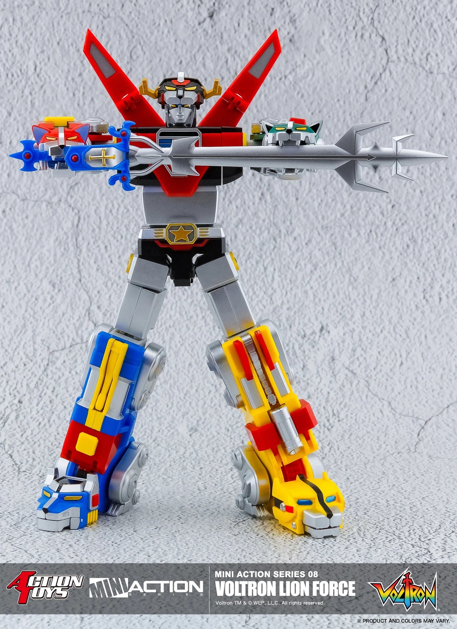 Action Toys Mini Force VOLTRON LION 百獸王 金剛戰神