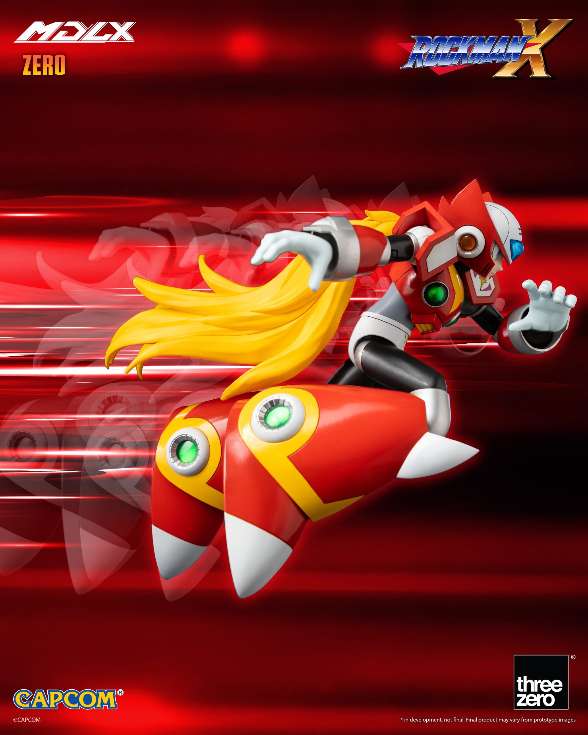 Threezero MDLX  Rockman X Mega Man X 洛克人X Zero 傑諾