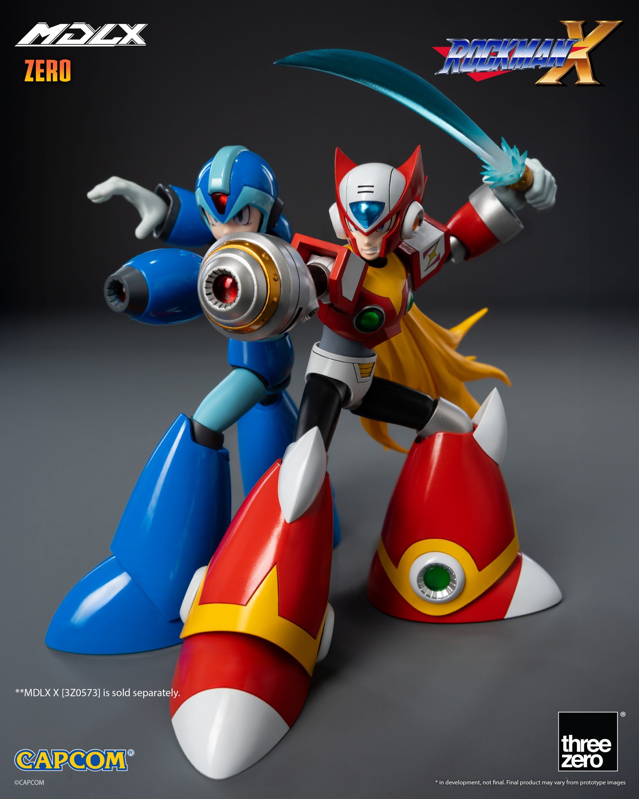 Threezero MDLX  Rockman X Mega Man X 洛克人X Zero 傑諾